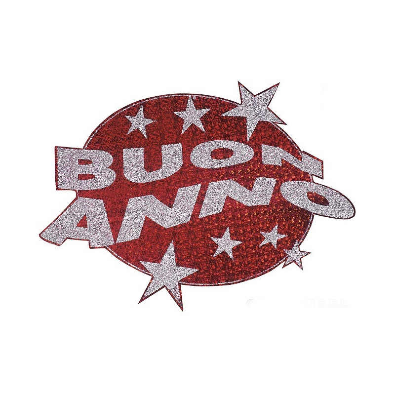 Silvestrovská dekorácia BUON ANNO